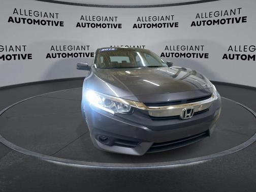 Modern Steel Metallic 2018 Honda Civic EX-T