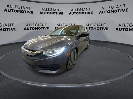 Modern Steel Metallic 2018 Honda Civic EX-T
