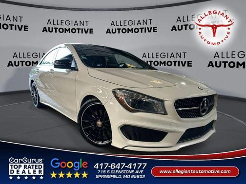 Arctic White 2016 Mercedes-Benz CLA-Class Base