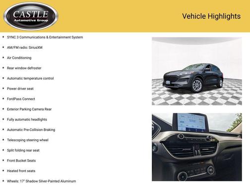 Magnetic Metallic 2020 Ford Escape SE