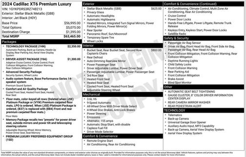 2024 Cadillac XT6 Premium Luxury AWD