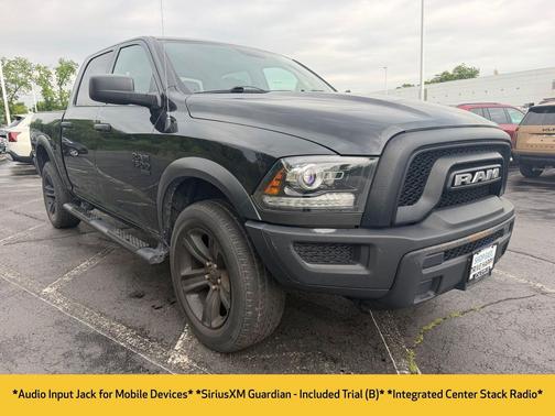 Diamond Black 2022 RAM 1500 Classic Warlock Crew Cab 4x4 5'7' Box