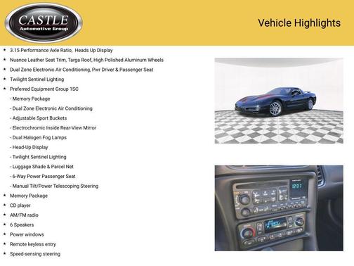 2001 Chevrolet Corvette Base