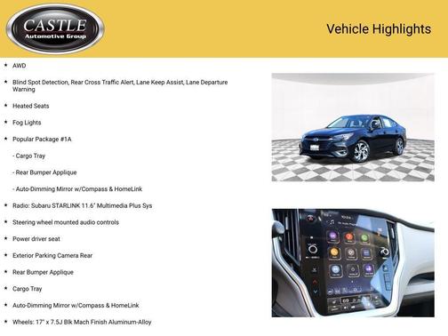 2025 Subaru Legacy Premium