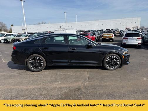 Ebony Black 2021 Kia K5 GT-Line