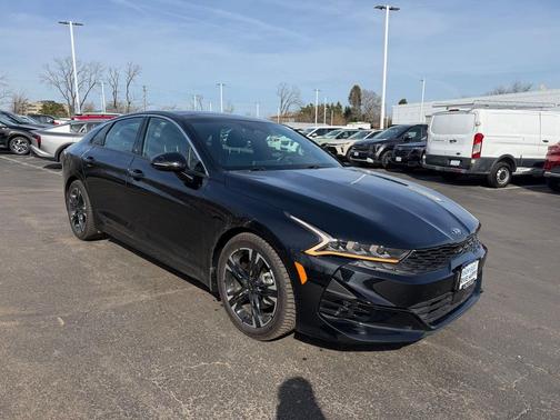 Ebony Black 2021 Kia K5 GT-Line