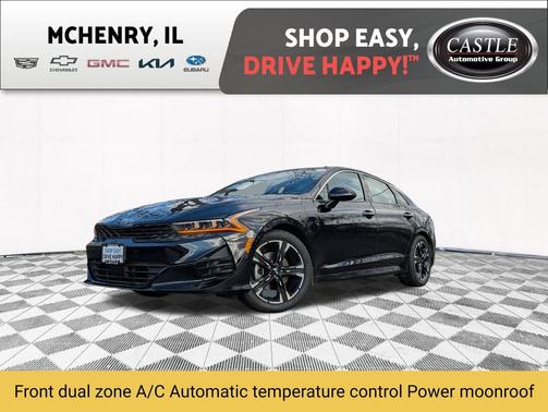 Ebony Black 2021 Kia K5 GT-Line