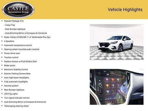 2025 Subaru Legacy Premium