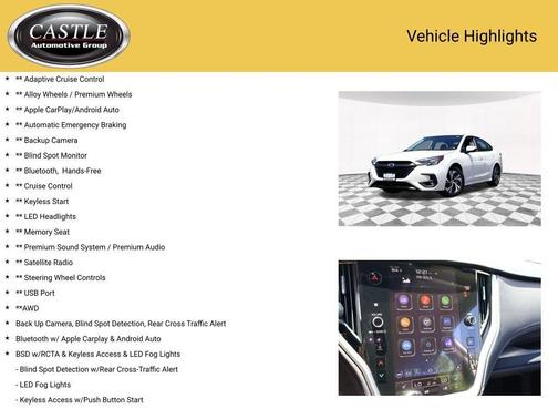 2025 Subaru Legacy Premium