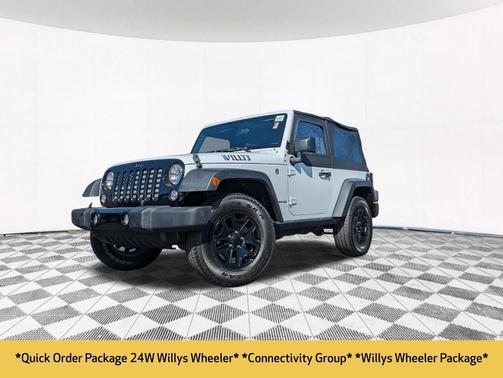 Bright White Clearcoat 2016 Jeep Wrangler Willys Wheeler
