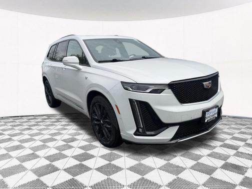 Crystal White Tricoat 2021 Cadillac XT6 Sport AWD