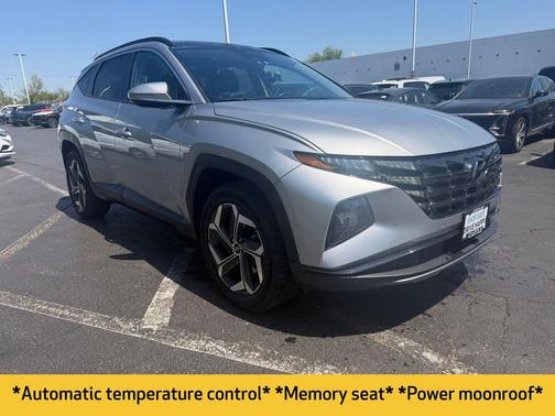 Shimmering Silver 2023 Hyundai TUCSON Limited