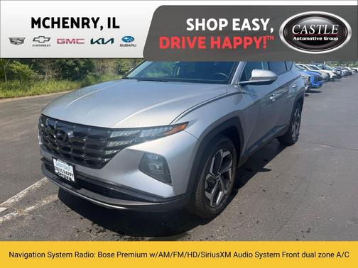 Shimmering Silver 2023 Hyundai TUCSON Limited