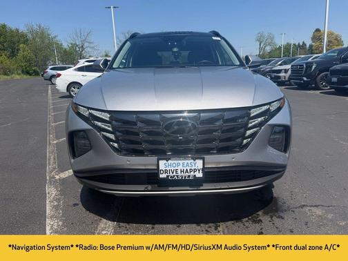 Shimmering Silver 2023 Hyundai TUCSON Limited