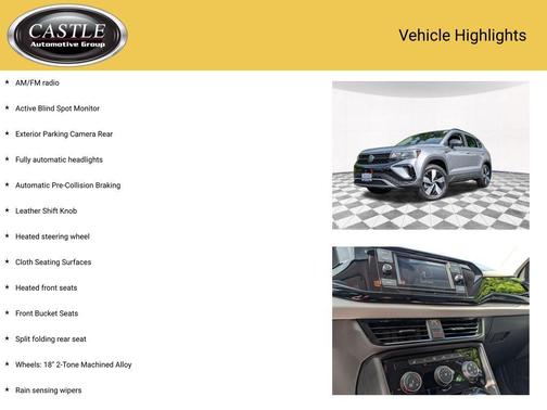 Pyrite Silver Metallic 2024 Volkswagen Taos 1.5T S