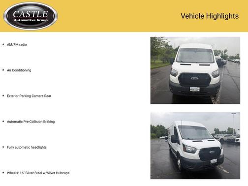 Oxford White 2022 Ford Transit-250 Base