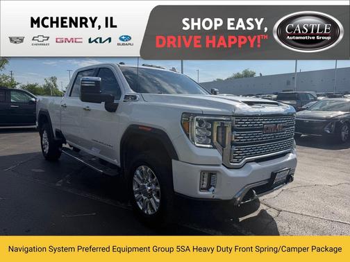 White Frost Tricoat 2023 GMC Sierra 2500 Denali