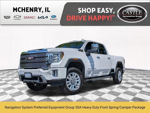 White Frost Tricoat 2023 GMC Sierra 2500 Denali