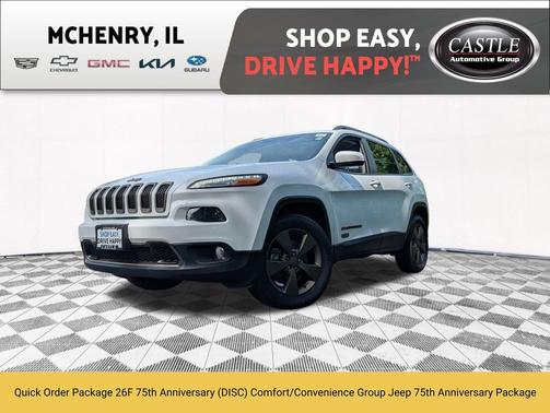 Bright White Clearcoat 2017 Jeep Cherokee Latitude
