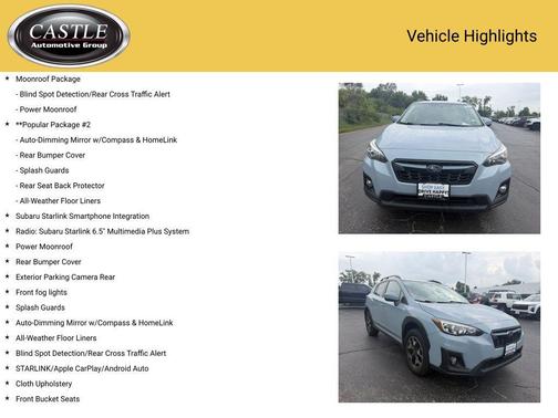 Cool Gray Khaki 2019 Subaru Crosstrek 2.0i Premium