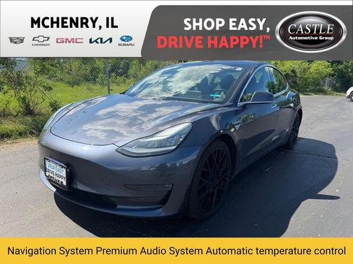 Gray 2019 Tesla Model 3 Performance