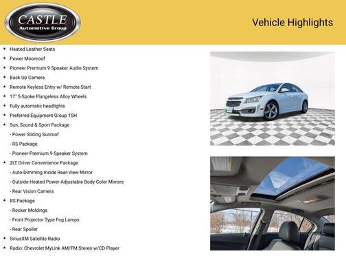 2016 Chevrolet Cruze Limited 2LT