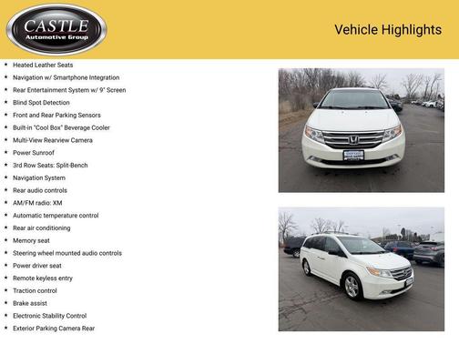 2012 Honda Odyssey 