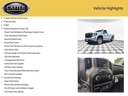 Summit White 2025 GMC Sierra 1500 Pro
