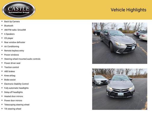 2016 Toyota Camry SE