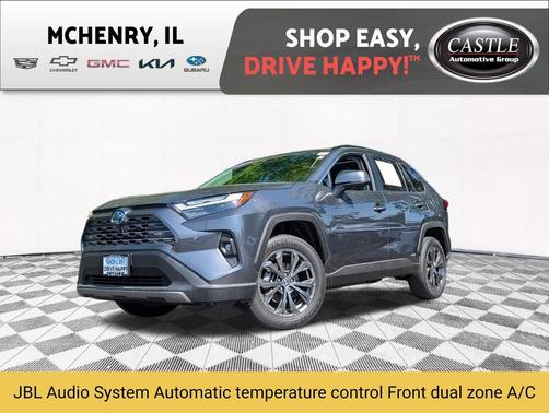 Magnetic Gray Metallic 2023 Toyota RAV4 Hybrid Limited