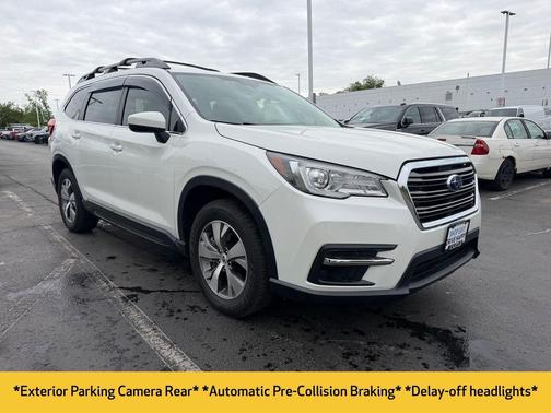 Crystal White Pearl 2021 Subaru Ascent Premium 7-Passenger