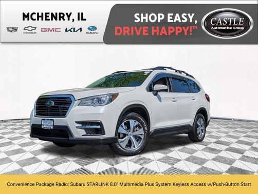 Crystal White Pearl 2021 Subaru Ascent Premium 7-Passenger