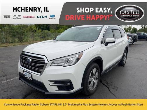 Crystal White Pearl 2021 Subaru Ascent Premium 7-Passenger