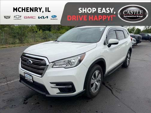 Crystal White Pearl 2021 Subaru Ascent Premium 7-Passenger