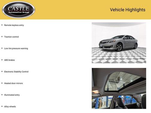 2013 Toyota Camry SE