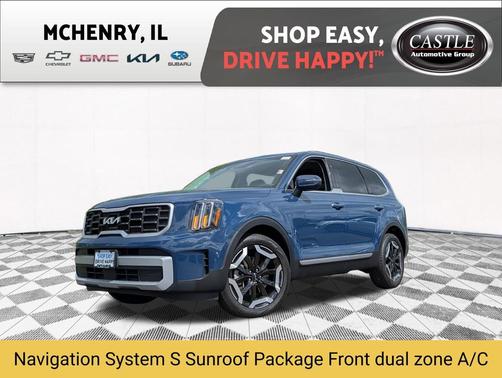 Midnight Lake Blue 2024 Kia Telluride S