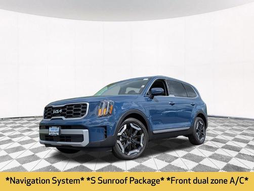 Midnight Lake Blue 2024 Kia Telluride S