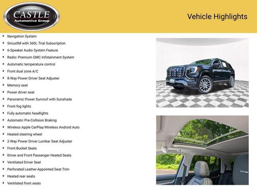 Ebony Twilight Metallic 2026 GMC Terrain Denali