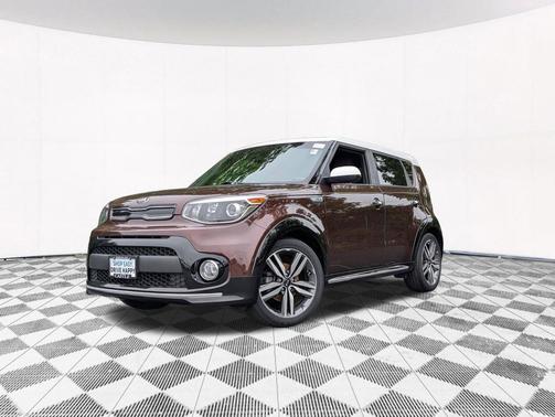 Brown w/White Roof 2017 Kia Soul +