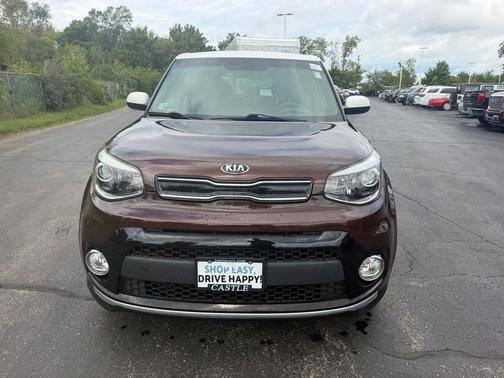 Brown w/White Roof 2017 Kia Soul +