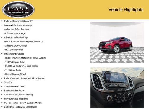 Radiant Red Tintcoat 2024 Chevrolet Equinox 1LT