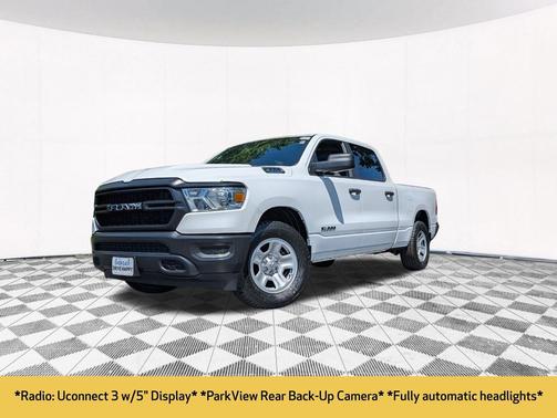 Bright White Clearcoat 2022 RAM 1500 Tradesman