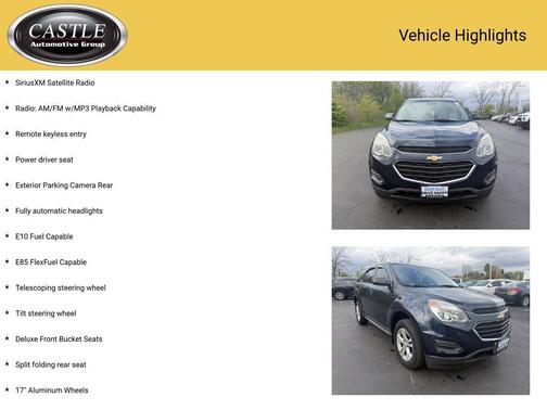 Blue Velvet Metallic 2016 Chevrolet Equinox LS