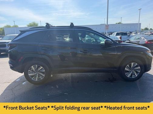 Phantom Black 2022 Hyundai TUCSON Hybrid Blue