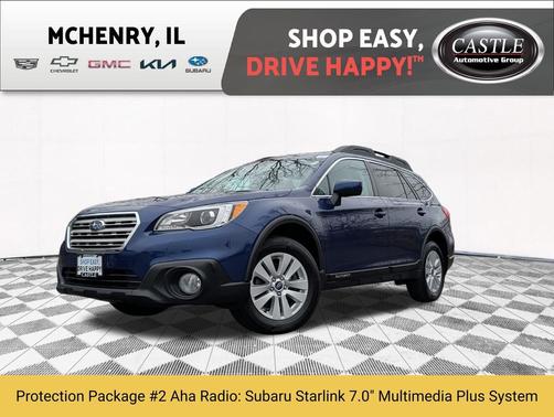 Lapis Blue Pearl 2017 Subaru Outback 2.5i Premium