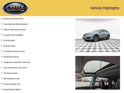 2017 Acura RDX Advance Package