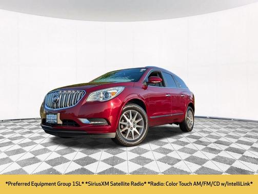 Crimson Red Tintcoat 2016 Buick Enclave Leather