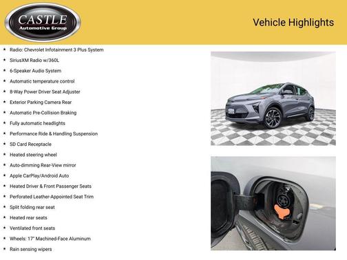 Gray Ghost Metallic 2023 Chevrolet Bolt EUV FWD Premier