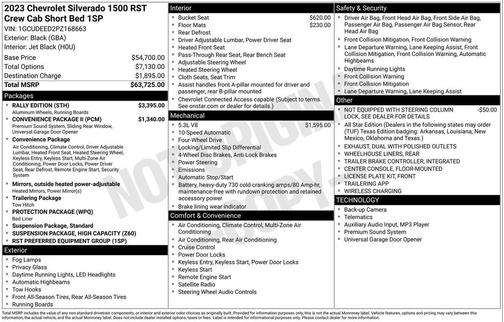 2023 Chevrolet Silverado 1500 RST
