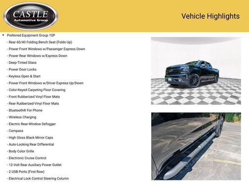 Black 2021 Chevrolet Silverado 1500 RST